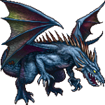 final fantasy ii boss blue dragon