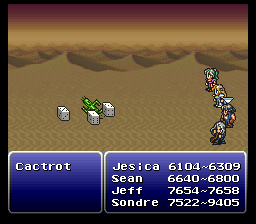 final fantasy vi advance cactuar