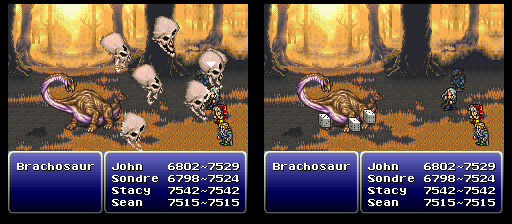 final fantasy vi dinosaur forest