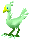 final fantasy vii green chocobo