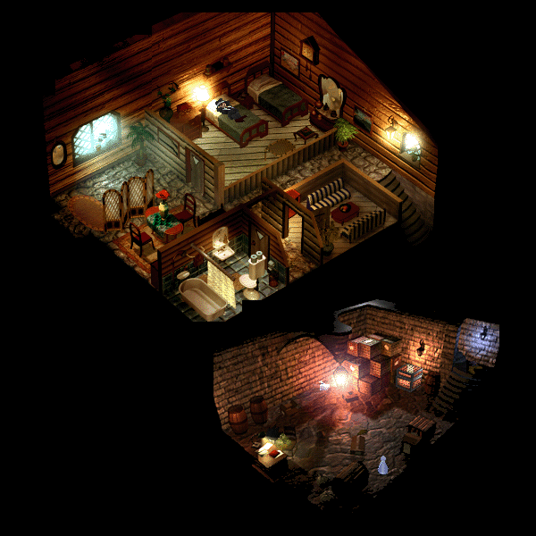 final fantasy vii rental house interior