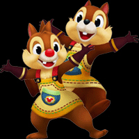 kingdom hearts character chip and dale